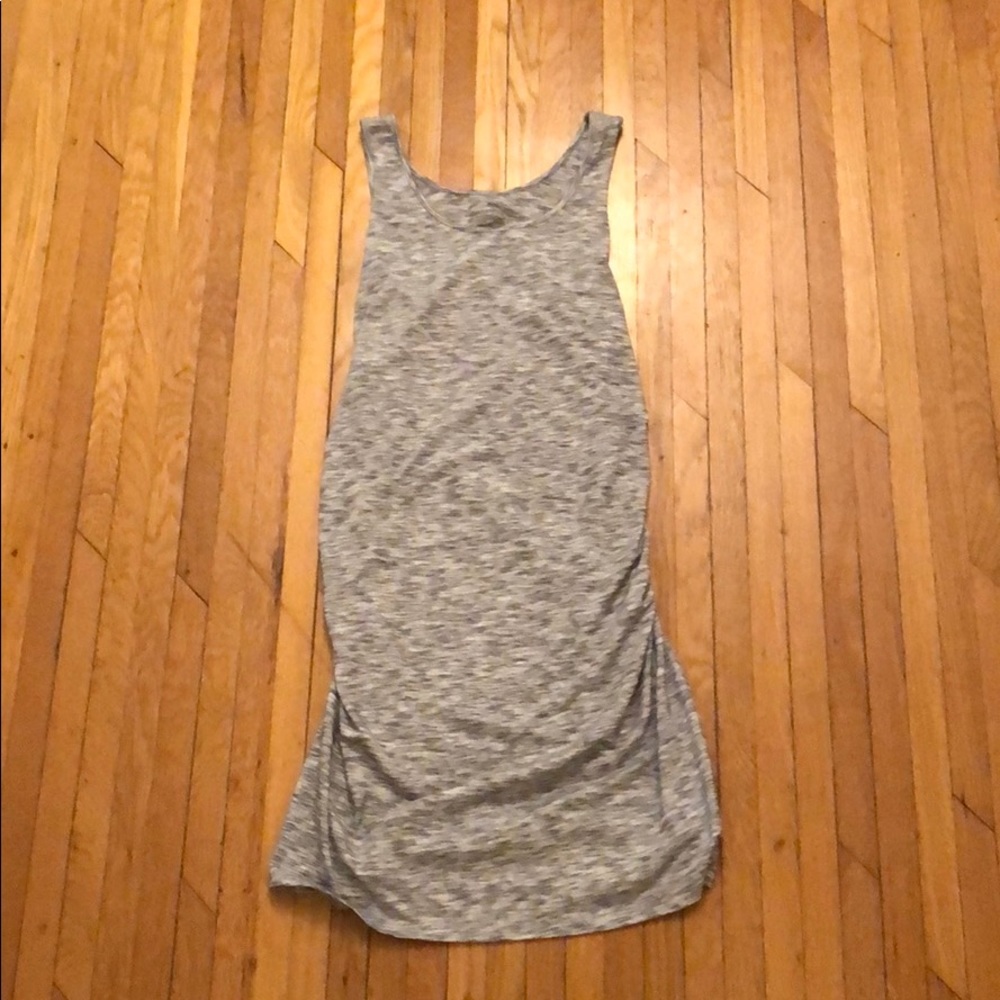Liz Lange Grey Heather Tank Maternity Dress